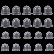 20Pcs Primer Bulbs Primer Pump For Trimmer(19Mm) Carburetor Primer Bulb Pump Replace Primer Pump Bulbs