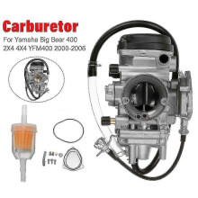Carburetor compatible with Yamaha Wolverine 350 450 - Compatible with Grizzly, Bruin, Hisun ATV
