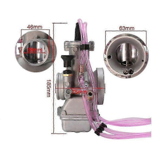 Mikuni TX38mm 2-Stroke Carburetor Replacement for KTM 250 XC 200-350cc 1