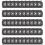 50Pcs A015006 Carburetor Diaphragm for C1-M2B C1S-E1 C1S-E2 1