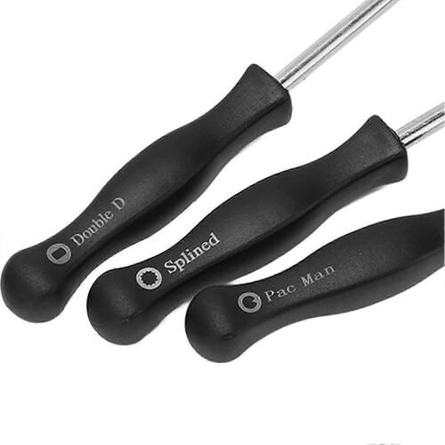 2-Stroke Engine Carburetor Tuning Tool Kit - 3 Pcs Aluminum Screwdrivers