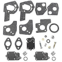 Carburetor Repair Kit - Diaphragms - Gasket for Briggs & Stratton 3 to 5 HP HP 495606 494624 135292 135232 135212 270026 272538 272538S 272637 Edi