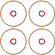 4Pcs 16010-883-015 Carburetor Bowl Gasket Kit Carburetor Gasket Lawnmower Parts Carburetor Parts for