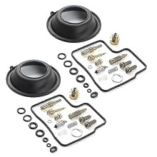 Motorcycle Carburetor Repair Kit Plunger Diaphragm 2 Sets For Honda VT700 VT750 Shadow VT700C VT750C