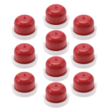 10PCS Primer Bulbs Oil Filter Carburetor Oil Bubble Fuels Pump Carburetter Primer Plastic Material for 594281 Lawn Mower
