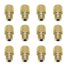 12pcs Motorcycle Carburetor Main Jet Carburettor Main Nozzle Gauge Nozzle For Mikuni Vm Tm 90- 200