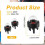 2pcs Snap in Primer Bulb Pump, Carburetor Primer Bulb Replacement Primer Bulbs Trimmer Blower 2
