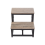 Living And Home 2-Step Stool with Metal Frame 3