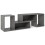 Modular TV Stand for 60" Screens, Gray, 2-Piece Set 2