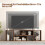 Modular TV Stand with L-Shaped Shelves for 60" TVs 5