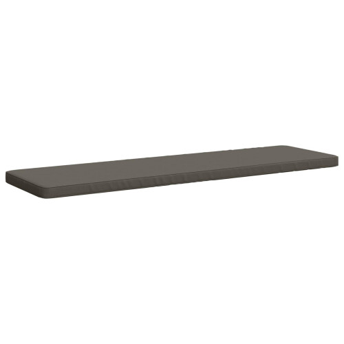 VidaXL vidaXL 1-teiliges Bankkissen VUGHT 100 % Polyester Grau 1