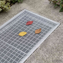 vidaXL Lichtschachtabdeckung mit Clips 5 stk. 70 x 190 cm Aluminium