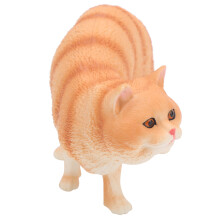 Dekorative Katzenfigur schlafend