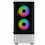 Gamdias TALOS E3 CG WH Mid-Tower Curved Glass Panel White Case 2