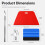 Professional Wallcovering Tool Kit, Smoother, Car Vinyl Wrap Tool Kit 2