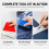 Professional Wallcovering Tool Kit, Smoother, Car Vinyl Wrap Tool Kit 5