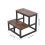Living And Home 2-Step Stool with Metal Frame 7