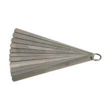 Medidor de espessura de placas - LIMIT - 100 mm - 20 placas - 0,05–1,00 mm - caixa niquelada