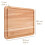 Creative Home 2 x Schneidebrett Holz | 30,5 x 22,5 x 1,5 cm 3