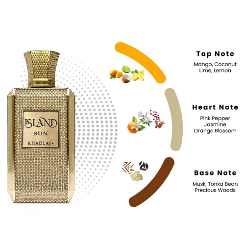 Khadlaj Island Sun Extrait de Parfum 100ml Unisex 2