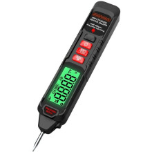 Digital Voltage Tester Pen Non-Contact NCV Detector, Live/Neutral Wire Identification, Temperature Measure