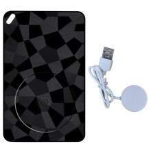 Wallet Tracker Wiederaufladbarer Dual-System-Gegenstandsfinder für "Find My" IOS & für Android"Find Hub Device"-App