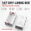 Dry Lining Box Gypsum Board Drywall Plaster Board 47mm Depth Wall  Box Socket Cassette Screw Hole Space 120mm 2pc 2