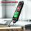 Digital Voltage Tester Pen Non-Contact NCV Detector, Live/Neutral Wire Identification, Temperature Measure 6