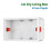Dry Lining Box Gypsum Board Drywall Plaster Board 47mm Depth Wall  Box Socket Cassette Screw Hole Space 120mm 2pc 3