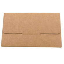 50pcs Retro Envelope 350g Paper Buckle Envelopes for Wedding Invitations & Business Supplies Khaki