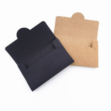 50pcs Retro Envelope 350g Paper Buckle Envelopes for Wedding Invitations & Business Supplies Khaki