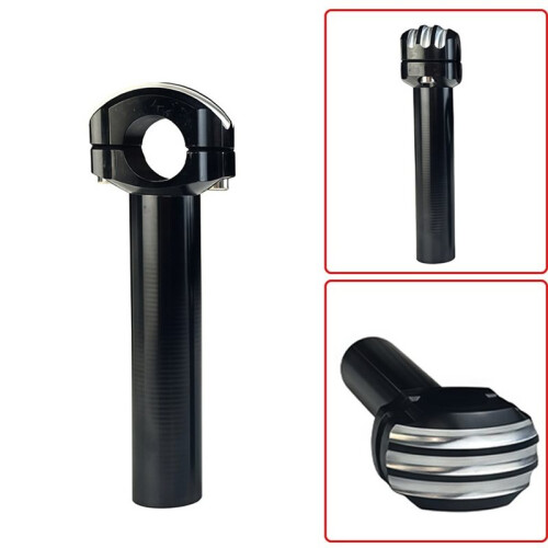 Elevador de Guidão de Motocicleta de 2 Polegadas para  Dyna FXDB Super Glide  com Coluna Reta Elevada 1