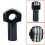 Elevador de Guidão de 4 Polegadas para Motocicleta para  Dyna FXDB Super Glide  com Coluna Reta Elevada 4