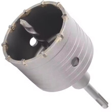 68mm/70mm Drilling Crown for Concrete Wall Hole Saw SDS Hammer Drill Bit with Round Shaft Cement Stone Cutter Tool 68MM