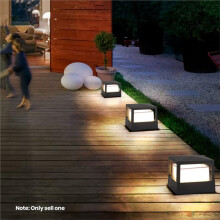 Lampe de Jardin LED Extérieure 5 W, Étanche IP65, 110 V-240 V, Éclairage de Jardin, Éclairage de Cour, Éclairage Paysager sur Pilier B