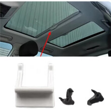 1 Set Front Sunroof Sunshade Support Bow Clip Rear Curtain Handle Repair for A3 8P S3 RS3 Sportback 2006-2012