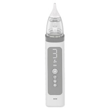 Aspirateur Nasal Électrique pour Bébé, 3 Niveaux D'Aspiration avec Musique et Lumière Intégrées pour Apaiser Bébé.