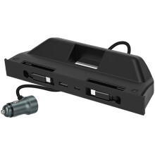 Dold Mittkonsol för Bil USB-Hubb Typ-C Snabbladdningsnav för Model Y Juniper/ Model YL/ Model 3 Highland