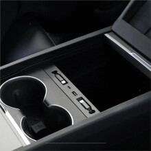 Verborgen USB-Hub voor de Middenconsole van de Auto met Type-C Snellaadfunctie voor Model Y Juniper/ Model YL/ Model 3 Highland