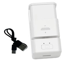 New LIR Lithium Button Cell Charger Type-C Single Slot Charger Compatible LIR2032 LIR2450 for Car Key Scale Pointer