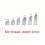 6pcs Soldering Iron Tips Rapid Heating Spatula Model 1401-1406 Replacement Electric Soldering Iron Tips Welding Tools 6
