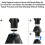 Kit Complet de Remplacement D'Objectif pour  X5: Protection D'Objectif Avant et Arrière, Couvercle D'Objectif Résistant Aux Rayures, 2