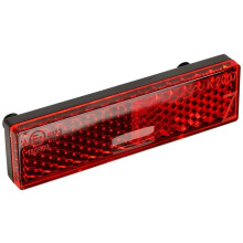 Red Rear Reflector Warning Reflective Plate Mudguard Accessory for  T3 Electric Scooter Replacement Part