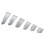 6pcs Soldering Iron Tips Rapid Heating Spatula Model 1401-1406 Replacement Electric Soldering Iron Tips Welding Tools 2