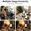 Clip-  Page Turner Wireless Remote Controller Auto-Pair E-Book Reading Artifact for E-Reader Phone Tablet 2