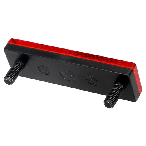 Red Rear Reflector Warning Reflective Plate Mudguard Accessory for  T3 Electric Scooter Replacement Part 2