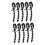 10pcs Adjustable Flexible Rubber Tree Binding Straps for Plant Support Reusable Garden Accessory for Vines and Branches 2