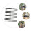 10pcs Adjustable Flexible Rubber Tree Binding Straps for Plant Support Reusable Garden Accessory for Vines and Branches 5