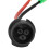 Waterproof 3-Hole Charging Port Female Socket Replacement Connector for - Electric Scooter 2