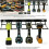 Wall Mounted Power Tool Holder - Heavy Duty Metal Drill Storage Organizer Rack for Garage Workshop 3